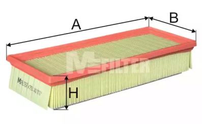 K751 MFILTER Фільтр повітряний A4/A5/Q5 1.8/2.0 TFSI/TDI 07- (з предФільтром)