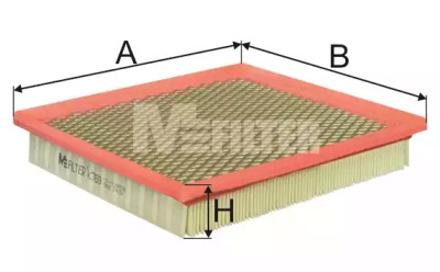 K769 MFILTER Фільтр повітряний Dodge Avenger 2.7/3.5i 07-/Chrysler Voyager 2.4-3.8i 00-