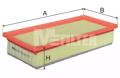 K792 MFILTER Фільтр повітряний Citroen C5/Peugeot 407 2.0 HDi 04-