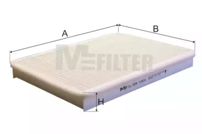 K931 MFILTER Фильтр салона Passat B4 08.94-97