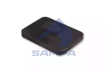 011076 SAMPA Опора рессоры MERCEDES 50x70x15
