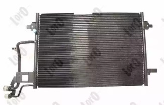 0030160002 LORO Радіатор кондиціонера SKODA Octavia 05-