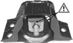 05142 METALCAUCHO Опора двигателя правая (05142) Metalcaucho