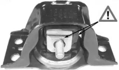 05144 METALCAUCHO Подушка ДВС правая Renault Clio III, Modus (04-) (05144) Metalcaucho