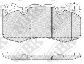 PN0567 NIBK Колодки передние Range Rover, Defender NEW