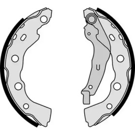 362425J JURID JURID MITSUBISHI Щеки тормозные CARISMA 1.6,1.9TD 99-
