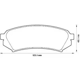 572548J JURID JURID TOYOTA Тормозные колодки дисковые задн.Land Cruiser 98-
