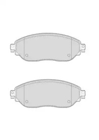 573656J JURID Колодки гальмівні дискові