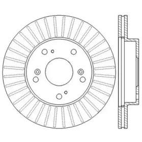 562548JC JURID JURID HONDA диск гальмівний передн.Civic VIII Hybrid 06-