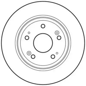 562687JC JURID JURID HONDA Диск гальмівний задн. Accord 08-