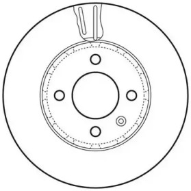 562727JC JURID JURID VW диск гальмівний передн.Up,Load,Skoda Citigo,Seat 11-