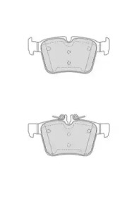 573609J JURID Колодки гальмівні дискові