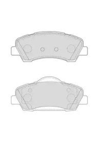 573630J JURID JURID PEUGEOT Тормозные колодки передн.308 II 13-