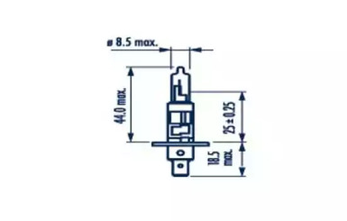 48350 NARVA H1 RALLY 12V 100W P14,5s