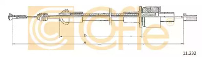 11232 COFLE Трос зчеплення