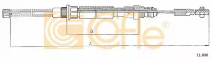 11606 COFLE Трос стояночного гальма