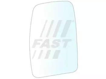 FT88591 FAST Стекло зеркала левое верхнее Renault Master (98-) (03-) с подогревом (FT88591) F