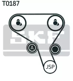 VKMA06503 SKF Комплект ремня ГРМ