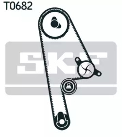 VKMA93019 SKF Комплект ГРМ (ремінь + ролик)