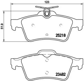 P61110 BREMBO BM P61110