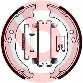 S23579 BREMBO Гальмівні колодки барабанні