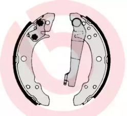 S85507 BREMBO Гальмівні колодки барабанні