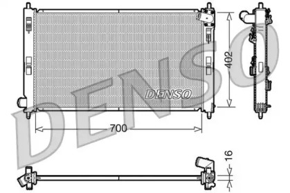 DRM45023 DENSO Конденсер