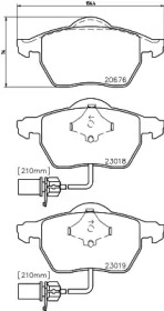 MDB2231 MINTEX Колодки гальмівні дискові