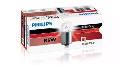 13821MDCP PHILIPS 13821MDCP (PHILIPS) R5W MasterDuty 24V 5W BA15s