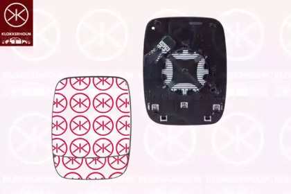 60631064 KLOKKERHOLM скло дзеркала, дзеркало заднього огляду, прав.