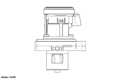 7610D WAHLER WAHLER DB Клапан рециркуляції ВГ (EGR) Sprinter 06-