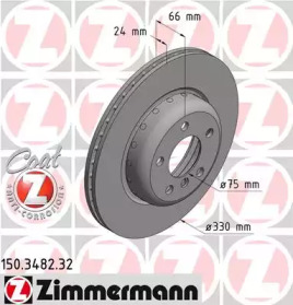 150348232 ZIMMERMANN Диск гальмівний