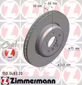150348320 ZIMMERMANN Гальмiвнi диски