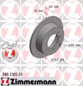 380216520 ZIMMERMANN Диск гальмівний