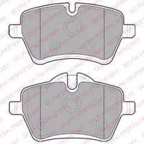 LP1985 DELPHI Гальмівні колодки дискові MINI Cooper 