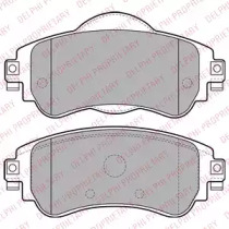 LP2228 DELPHI Гальмівні колодки дискові CITROEN C4  