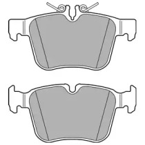 LP2763 DELPHI Гальмівні колодки, дискові