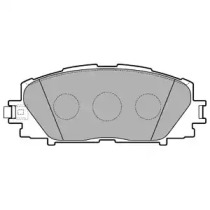 LP3273 DELPHI Гальмівні колодки, дискові