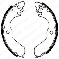 LS1649 DELPHI DELPHI MITSUBISHI Колодки гальмівні барабанні Colt, Lancer 90-