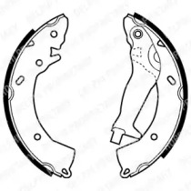 LS1966 DELPHI Гальмівні колодки, барабанні