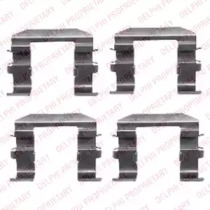 LX0417 DELPHI DELPHI HYUNDAI К-кт установки гальм. колод.i40 11-
