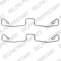 LX0448 DELPHI DELPHI VW Установочный к-кт. торм. колодок передн. Audi A6 97-