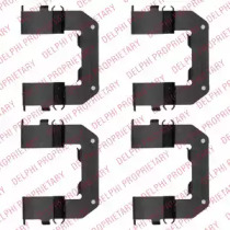 LX0515 DELPHI DELPHI HYUNDAI К-кт установчий гальм. колодок Sonata V