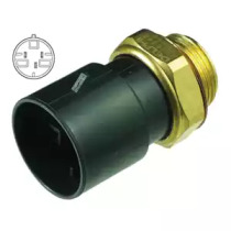 TS10342 DELPHI DELPHI OPEL Переключатель вентилятора Astra,Corsa 91-