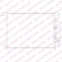TSP0225694 DELPHI DELPHI CHEVROLET Радиатор кондиционера Aveo 03-